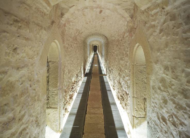 The casemates of the Musée Dräi Eechelen