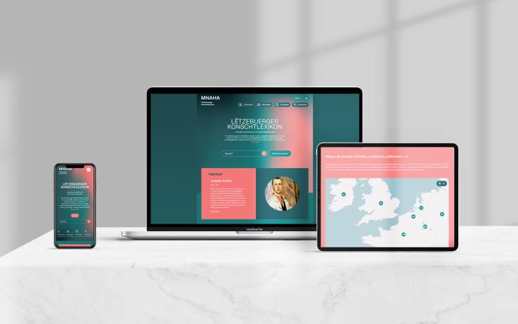 Konschtlexikon.lu is a new digital tool of the cultural institute MNAHA